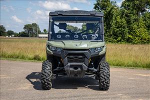 Vented Full Windshield Scratch Resistant Can-Am Defender HD 5/HD 8/HD 9/HD 10 Rough Country