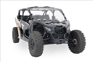 Vented Full Windshield Scratch Resistant Can-Am Maverick X3 Rough Country