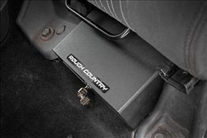 Storage Box Under Seat Jeep Wrangler JK (07-10)/Wrangler Unlimited (07-18) Rough Country