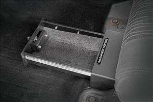 Storage Box Under Seat Jeep Wrangler JK (07-10)/Wrangler Unlimited (07-18) Rough Country