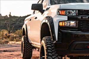Fender Flares Defender GXP Lakeshore Blue Chevy Silverado 1500 (19-26) Rough Country