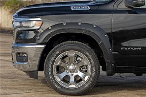 Fender Flares Defender PXJ Diamond Black Ram 1500 2WD/4WD (2025) Rough Country
