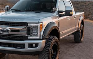 Defender Pocket Fender Flares Absolute Black Ford Super Duty (17-22) Rough Country
