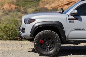 Fender Flares Defender 8T0 Blazing Blue Toyota Tacoma 2WD/4WD (16-23) Rough Country
