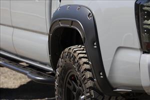Fender Flares Defender 8W2 Cavalry Blue Toyota Tacoma 2WD/4WD (16-23) Rough Country