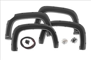 Pocket Fender Flares GAZ Summit White Chevy Colorado 2WD/4WD (2015-2022) Rough Country