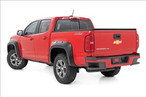Pocket Fender Flares GBA Gloss Black Chevy Colorado 2WD/4WD (2015-2022) Rough Country
