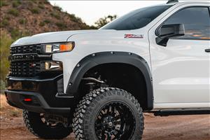Pocket Fender Flares G1K Deep Ocean Blue Chevy Silverado 1500 (19-21) Rough Country