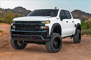 Pocket Fender Flares GXG Tungsten Chevy Silverado 1500 2WD/4WD (19-21) Rough Country