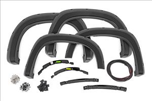 Pocket Fender Flares GXD Sterling Grey Metallic Chevy Silverado 1500 (22-26) Rough Country