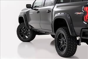 Pocket Fender Flares GXD Sterling Grey Metallic Chevy Colorado (23-26) Rough Country