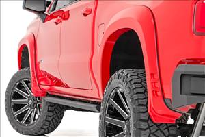 Fender Flares SF1 GJV Riptide Blue Chevy Silverado 1500 2WD/4WD (19-26) Rough Country