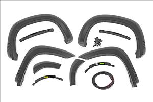 Fender Flares SF1 GPA Graphite Chevy Silverado 1500 2WD/4WD (2019-2026) Rough Country