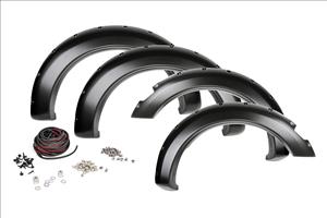 Dodge Pocket Fender Flares Rivets 09-18 RAM 1500 w/Metal Bumper Rough Country
