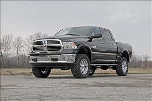 Dodge Pocket Fender Flares Rivets 09-18 RAM 1500 w/Metal Bumper Rough Country