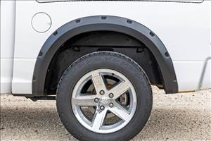 Pocket Fender Flares GW7 Bright White Ram 1500 2WD/4WD (2009-2018 & Classic) Rough Country