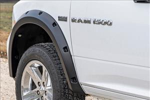 Pocket Fender Flares PBJ Hydro Blue Ram 1500 2WD/4WD (2009-2018 & Classic) Rough Country