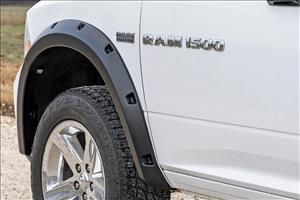 Pocket Fender Flares PXJ Diamond Black Ram 1500 2WD/4WD (2009-2018 & Classic) Rough Country