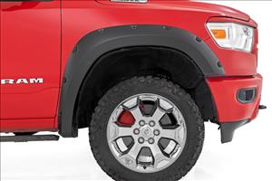 Pocket Fender Flares PW7 Bright White Ram 1500 2WD/4WD (2019-2024) Rough Country