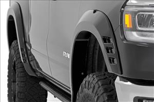 Fender Flares SF1 DX8 Black Ram 1500 2WD/4WD (2019-2024) Rough Country
