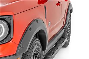 Pocket Fender Flares JS Iconic Silver Ford Bronco Sport 4WD (2021-2026) Rough Country