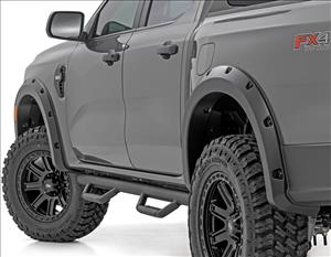Pocket Fender Flares E7 Velocity Blue Ford Ranger 2WD/4WD (2024-2026) Rough Country