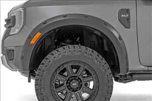 Pocket Fender Flares T9 Marsh Gray Ford Ranger 2WD/4WD (2024-2026) Rough Country