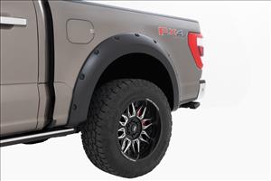 Pocket Fender Flares M7 Carbonized Gray Ford F-150 2WD/4WD (2021-2026) Rough Country