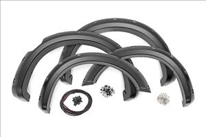 Pocket Fender Flares K23 Brilliant Silver Nissan Titan 2WD/4WD (17-24) Rough Country