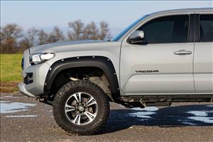Pocket Fender Flares 4V6 Quicksand Toyota Tacoma 2WD/4WD (2016-2023) Rough Country