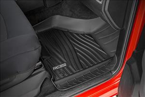 Flex-Fit Floor Mats FR Crew Cab Ram 1500 2WD/4WD (2012-2018 & Classic) Rough Country