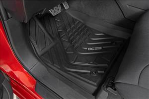 Flex-Fit Floor Mats FR CrewMax Toyota Tundra 2WD/4WD (2022-2026) Rough Country