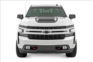 Hood Scoop GXG Tungsten Chevy Silverado 1500 2WD/4WD (2019-2026) Rough Country