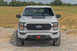 Hood Scoop B3 Atlas Blue Ford F-150 2WD/4WD (2021-2025) Rough Country