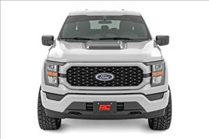Hood Scoop E7 Velocity Blue Ford F-150 2WD/4WD (2021-2025) Rough Country