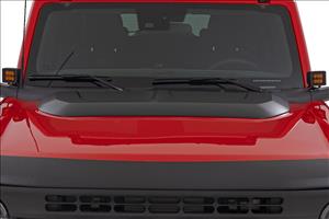 Hood Scoop YZ Oxford White Ford Bronco 4WD (2021-2025) Rough Country