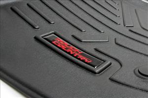 Floor Mats FR & RR OV Hump Crew Silverado/Sierra 1500/2500HD/3500HD 2WD/4WD Rough Country