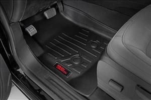Floor Mats FR & RR Crew Chevy/GMC Canyon/Colorado 2WD/4WD (2015-2022) Rough Country