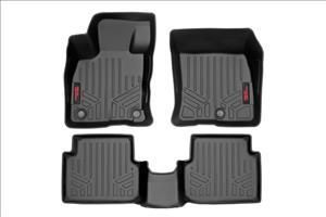 Floor Mats Front and Rear Ford Maverick EcoBoost 2WD/4WD (2022-2026) Rough Country