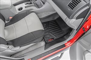 Floor Mats Front and Rear Double Cab Toyota Tacoma 2WD/4WD (2005-2011) Rough Country