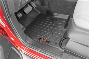 Floor Mats FR & RR Crew Cab Nissan Frontier 2WD/4WD (2022-2026) Rough Country