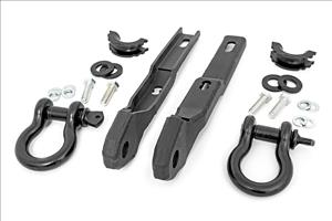 Tow Hook Brackets D-Ring Combo Nissan Titan 2WD/4WD (2017-2024) Rough Country