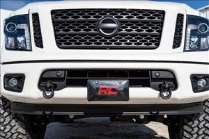 Tow Hook Brackets D-Ring Combo Nissan Titan 2WD/4WD (2017-2024) Rough Country