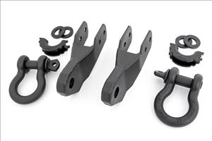 Tow Hook to Shackle Bracket D-Ring Combo Chevy Colorado 2WD/4WD (15-22) Rough Country