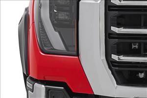 Fender Flares Sport GAN Silver Ice Metallic GMC Sierra 2500 HD/Sierra 3500 HD (20-26) Rough Country