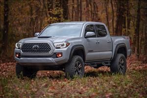 Fender Flares Sport 1D6 Silver Sky Metallic Toyota Tacoma (16-23) Rough Country
