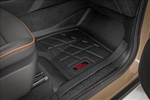 Sure-Fit Floor Mats Front & Rear Chevy/GMC Canyon/Colorado 2WD/4WD (23-26) Rough Country
