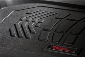 Sure-Fit Floor Mats Front Over Hump Crew Silverado/Sierra 1500/2500HD/3500HD (19-26) Rough Country