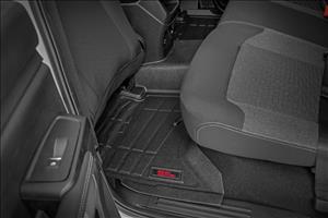 Sure-Fit Floor Mats Front & Rear Crew Ford Ranger 2WD/4WD (2024-2026) Rough Country