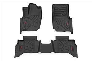 Sure-Fit Floor Mats Front & Rear Toyota 4Runner 2WD/4WD (2025-2026) Rough Country